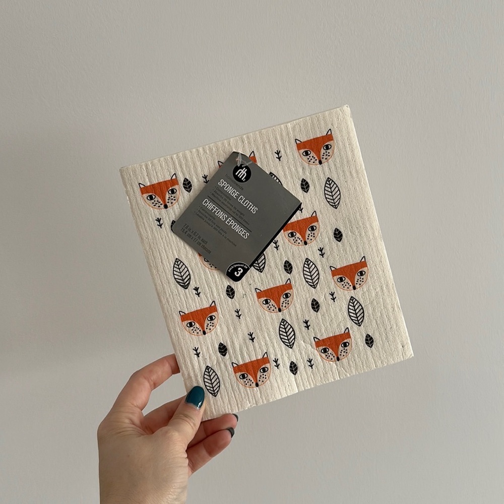 Home Trends Fox Compostable  Sponge